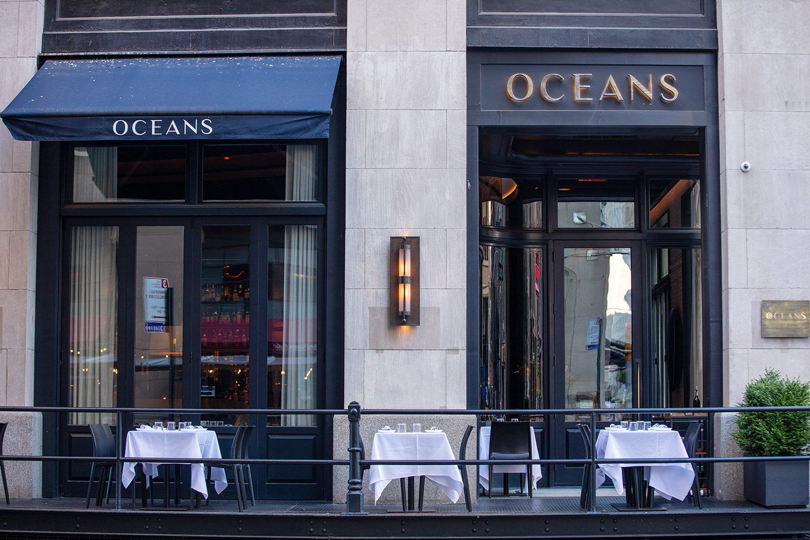 Oceans, the Rockwell-designed room on Park Avenue South